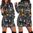 3D All Over Print Mushrooms and leaves of forest trees  Hoodie Dress DC Fashion - Amaze Style™-Apparel