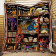 There Was A Boy Who Really Loved Books And Dragons Quilt