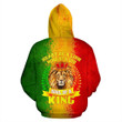 African Zip-Up Hoodie - Africa Soul Of A King - Amaze Style™-ALL OVER PRINT ZIP HOODIES