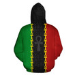 African Hoodie - Africa Reggae Ankh 1st - Amaze Style™-ALL OVER PRINT HOODIES