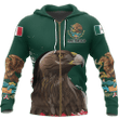 Mexico - Golden Eagle Special Hoodie A7 - Amaze Style™-Apparel