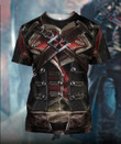 3D All Over Printed Assassin Knights Templar Tops - Amaze Style™-Apparel