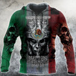 3D All Over Aztec Warrior Mexican 01 Hoodie - Amaze Style™-Apparel