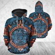 3D All Over Aztec Mexican Art Hoodie - Amaze Style™-Apparel