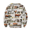 3D All Over Printed Farm Animals Shirts - Amaze Style™-Apparel