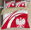 Customize Polska 3D all over printed bedding set