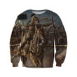 3D All Over Print Mongol Warriors Hoodie - Amaze Style™-Apparel
