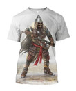 3D All Over Print Mongolian Warrior Hoodie - Amaze Style™-Apparel