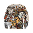 3D All Over Print Mongol Warrior Hoodie - Amaze Style™-Apparel