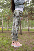 3D All Over Print Hunting Deer, Pig And Chicken Legging - Amaze Style™-Apparel
