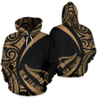 New Zealand Maori Hoodie - Circle Style 02 J1 - Amaze Style™-Apparel