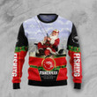 Santa Fisherman Christmas Sweater For Men & Women Adult
