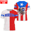 Customize Name Puerto Rico Combo T-Shirt / Board Short