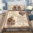 Deer Lovers: Romantic Bedding Set Pi24082001