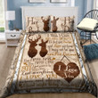 Find You Sooner And Love You Longer - Deer Lovers Bedding Set HHT2208202