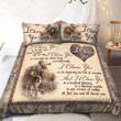 Deer Lovers: Romantic Bedding Set Pi17082005