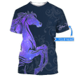 Personalized Love Horse 3D All Over Printed Shirts For Men And Women TN