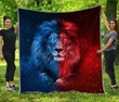 Lion 3D All Over Printed Quilt