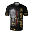 Spartan Lion Warrior 3D All Over Printed Polo for Men and Women