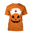 Nurse's Great Halloween Over Printed Hoodie