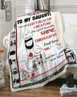 To My Daughter - Chef Soft and Warm Blanket