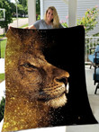 Gold Lion blanket