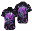 Hawaii Butterfly Skull Beach Sleeves Shirt TP31072004-Apparel-TP-SHIRT-S-Vibe Cosy™