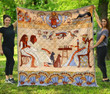 Ancient Egypt 3D All Over Printed Quilt