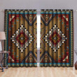 Native American Pattern 3D All Over Printed Window Curtains