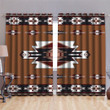 Native American Pattern 3D All Over Printed Window Curtains