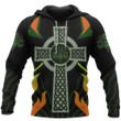 Irish Celtic Cross Shamrock 3D All Over Printed Shirts For Men and Women TT0129 - Amaze Style™-Apparel