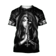 Grim Reaper Lady and Reaper - 3D All Over Printed Style for Men and Women