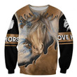 Love Horse 3D All Over Printed Shirts For Men and Women TT130414 - Amaze Style™-Apparel