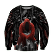 Grim Reaper Red Wings - 3D All Over Printed Style for Men and Women