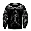 Grim Reaper and the Wolf - 3D All Over Printed Style for Men and Women