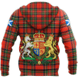 Scotland Tartan 3D All Over Printed Zipped Hoodie For Men and Women MH2007202
