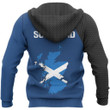 Scotland Map Special Pullover Hoodie NNK 1509 - Amaze Style™-Apparel