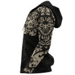 Maori Lion Tattoo New Zealand All Over Hoodie Golden PL164 - Amaze Style™-Apparel