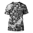 3D ALL OVER PRINTED SKULL PL288 - Amaze Style™-Apparel