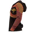 Australia In My Heart Aboriginal Tattoo Kangaroo Hoodie Yellow NNK 1410 - Amaze Style™-Apparel