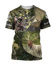 Dear hunting camo 3D all over printed shirts for men and women JJ261201 PL - Amaze Style™-Apparel