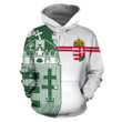 Hungary Flag Hoodie - Mystic PL191 - Amaze Style™-Apparel