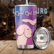 Premium Good Girl Loves Dogs Personalized Stainless Steel Tumbler