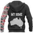 New Zealand In My Heart, My Home Australia Hoodie Maori NNK 1414 - Amaze Style™-Apparel