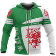 Wales Sport Hoodie - Premium Style PL - Amaze Style™-Apparel
