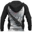 Aotearoa Maori Silver Fern Pullover Hoodie PL152 - Amaze Style™-Apparel