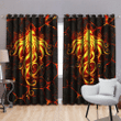 Phoenix Power by SUN Window Curtains JJ180522S - Amaze Style™-Curtains