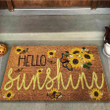 Hello Sunshine Easy Clean Welcome DoorMat | Felt And Rubber | DO1071