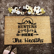 Hunting Easy Clean Welcome DoorMat | Felt And Rubber | DO1001