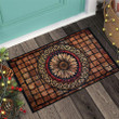 Hello Sunshine � Sunflower Easy Clean Welcome DoorMat | Felt And Rubber | DO1077